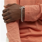 Pearls Before Swine Men's XS Link Bracelet in Silver