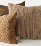 The House of Lyria Abibo mohair-blend cushion