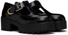Givenchy Black Voyou Baby Loafers