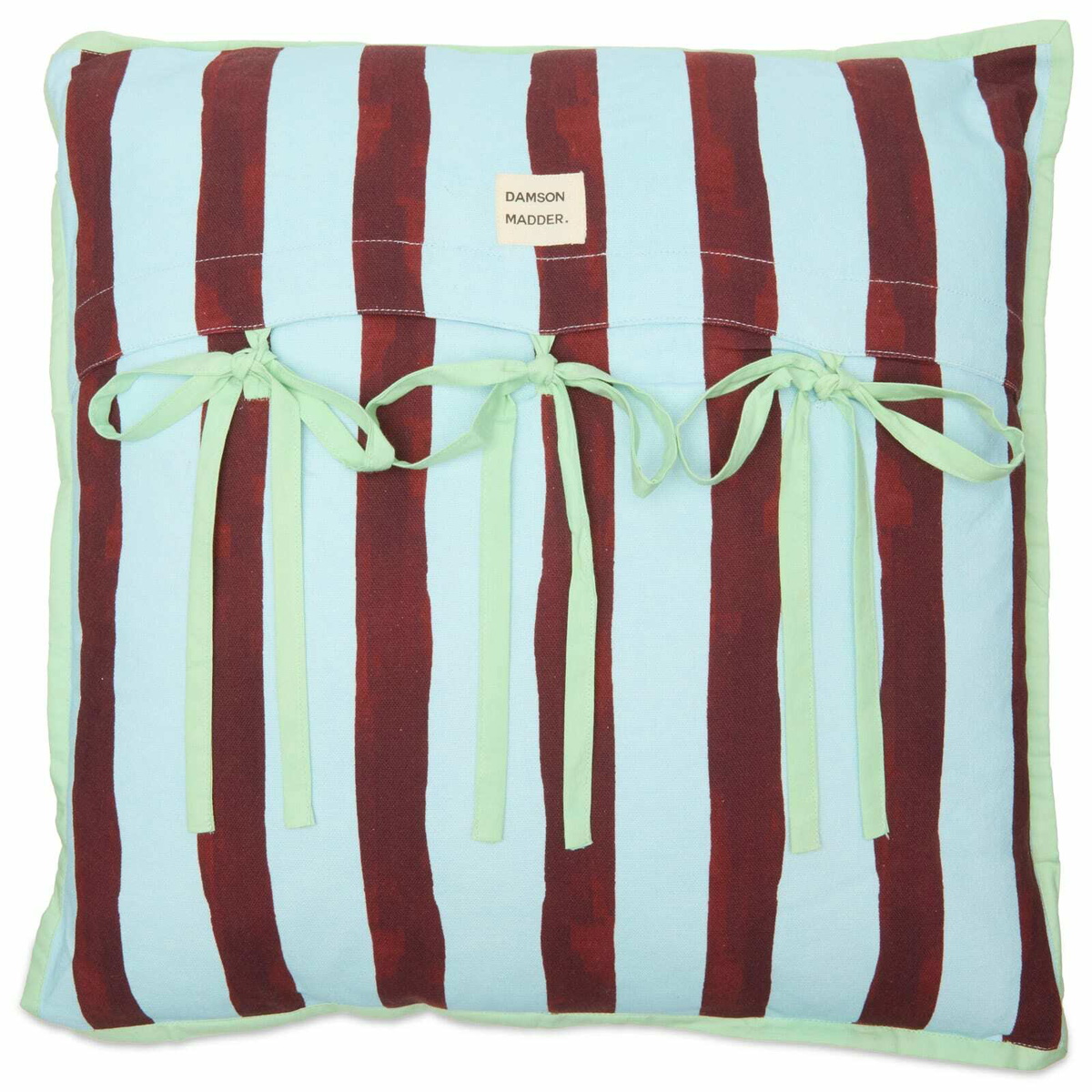 Damson Madder Women's Square Cushion in Multi 
