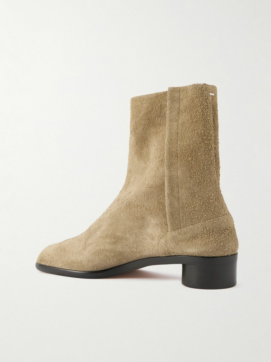 Maison Margiela - Tabi Suede Boots - Neutrals