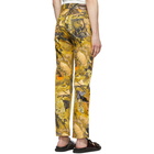 Dries Van Noten Multicolor Sequin Floral Trousers