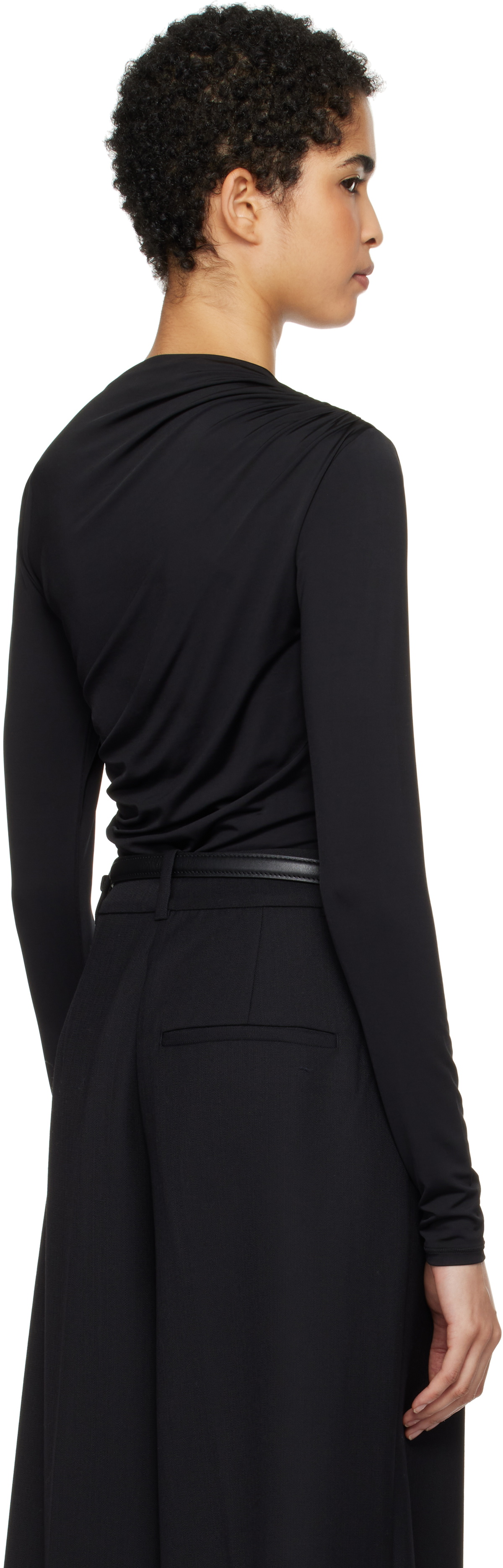ANINE BING Black Bray T-shirt