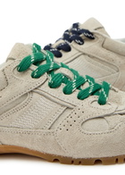 Alohas Tb. 56 Panelled Brushed Suede Sneakers Grey