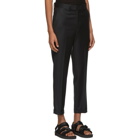 N.Hoolywood Black Wool Trousers