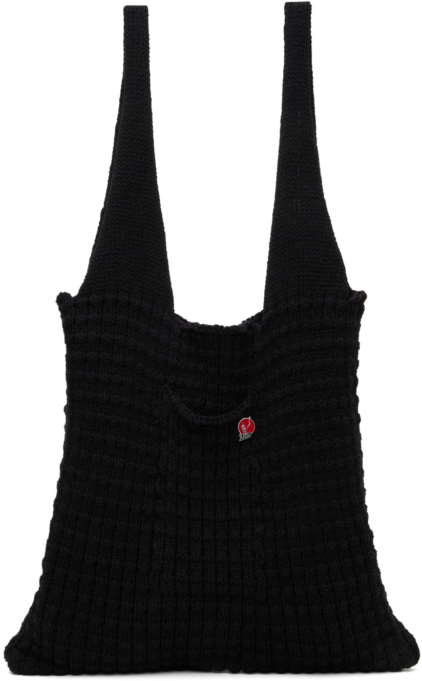 XENIA TELUNTS SSENSE Exclusive Black Shopper Tote