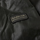 Barbour Men's International Duke Wax Jacket in Sage