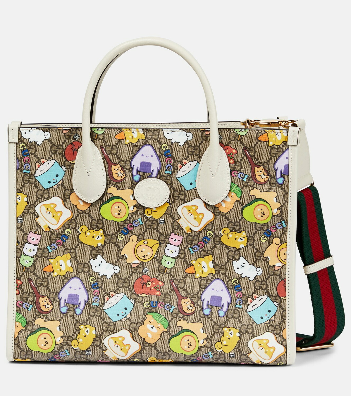 Gucci GG Mini Printed Canvas Tote Bag