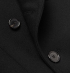 Dolce & Gabbana - Stretch Virgin Wool-Blend Peacoat - Black