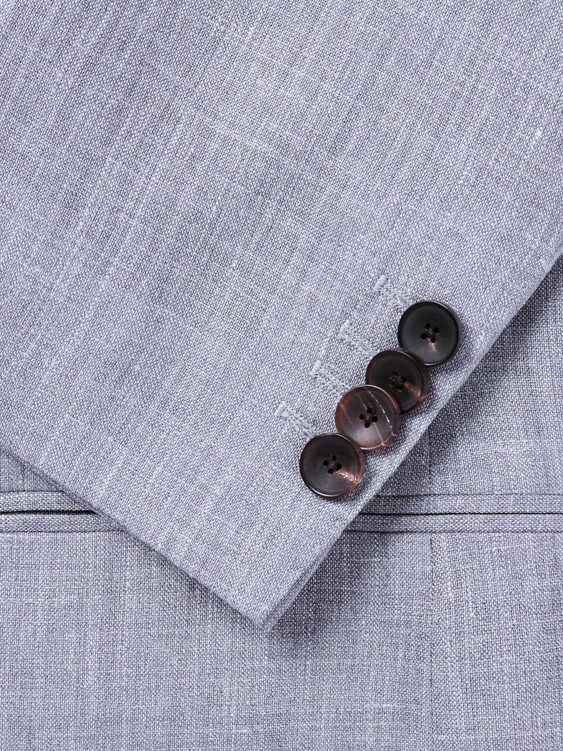 Mr P. - Wool, Silk and Linen-Blend Suit Jacket - Purple