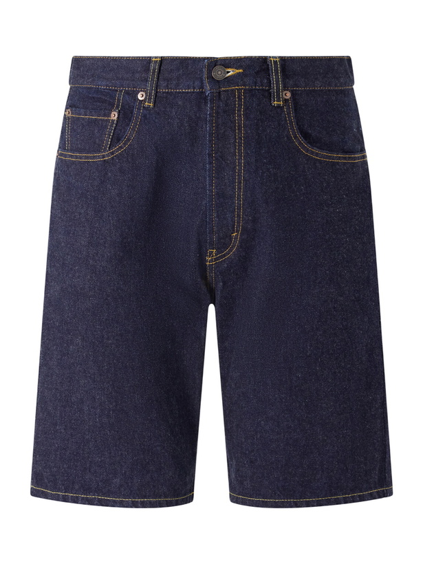 Photo: Beams Plus - Straight-Leg Denim Shorts - Blue