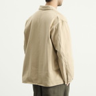 Kaptain Sunshine Men's Cotton Drill Coverall Jacket in Khaki