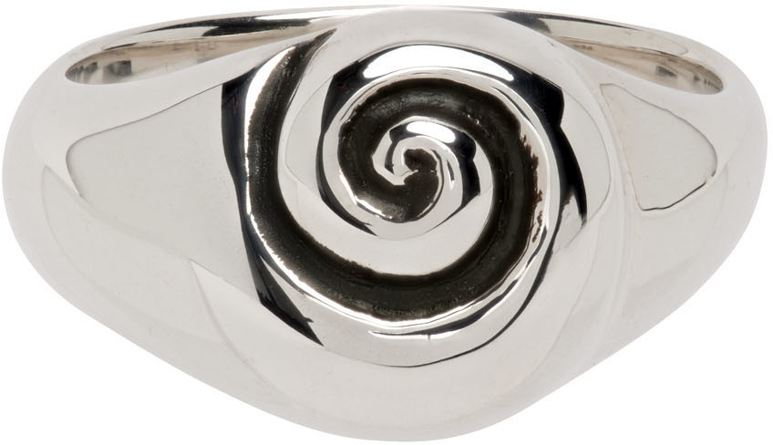 Sophie Buhai Silver Small Nautilus Ring Sophie Buhai