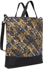 Versace Jeans Couture Black Logo Couture Tote