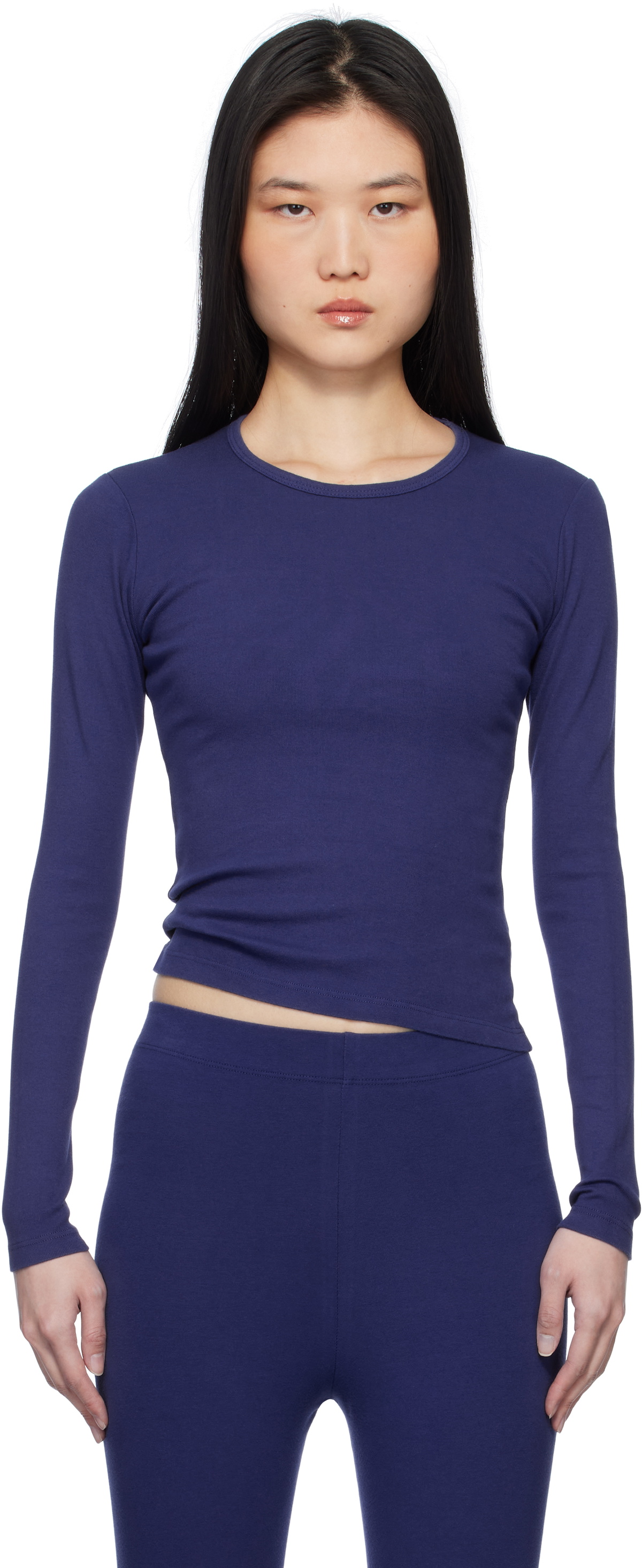 Gil Rodriguez Navy Long Sleeve Bellevue T-shirt