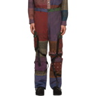 Children of the Discordance Multicolor ROGIC Edition Bandana Patchwork Cargo Pants