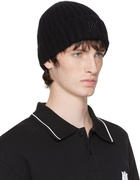 AMIRI Black 'MA' Beanie