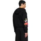 Chopova Lowena Black Double Woody Baby Zip Hoodie
