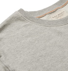 Nudie Jeans - Evert Mélange Loopback Organic Cotton-Jersey Sweatshirt - Men - Gray