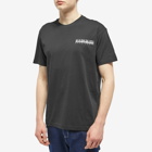 Napapijri Men's Logo T-Shirt in Black