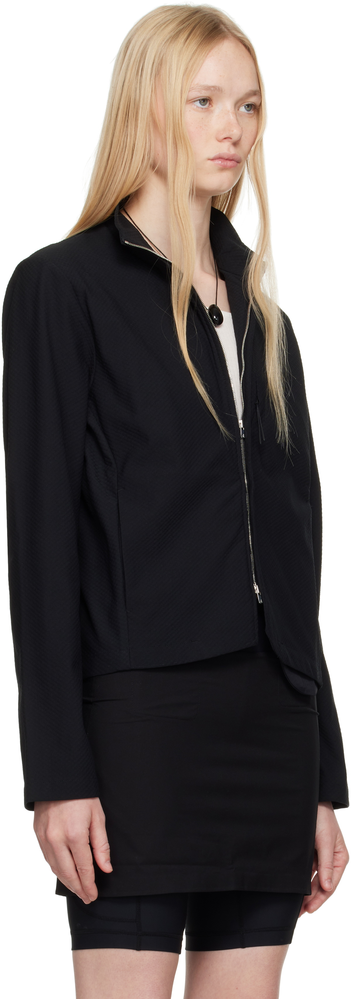 POST ARCHIVE FACTION (PAF) Black 8.0 Right Track Jacket
