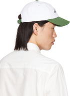 A.P.C. White JJJJound Edition 'Hôtel Souvenirs' Cap