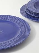 Buccellati - Double Rouche 31cm Porcelain Dinner Plate