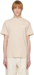 Jacquemus Beige 'Le T-Shirt Jacquemus' T-Shirt