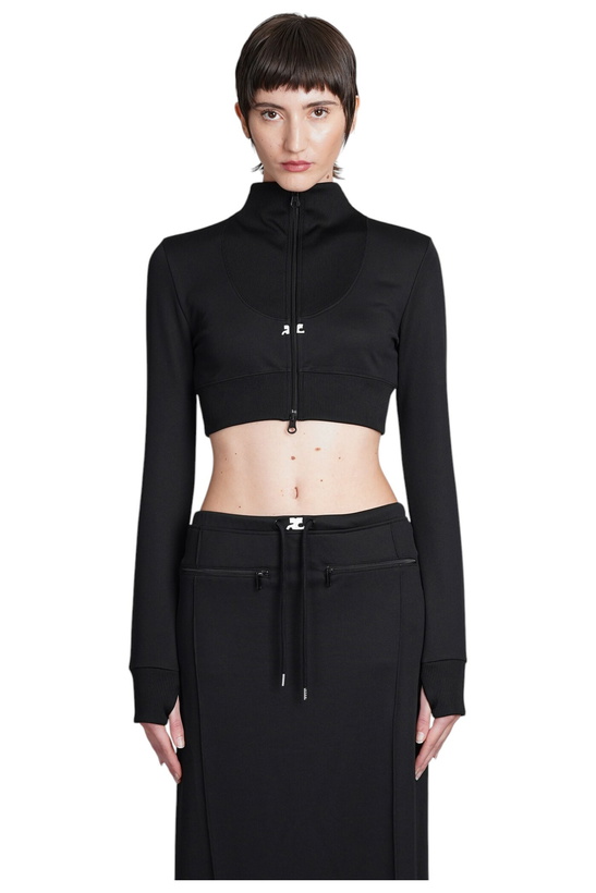 Photo: Courrèges Black Polyester Sweatshirt
