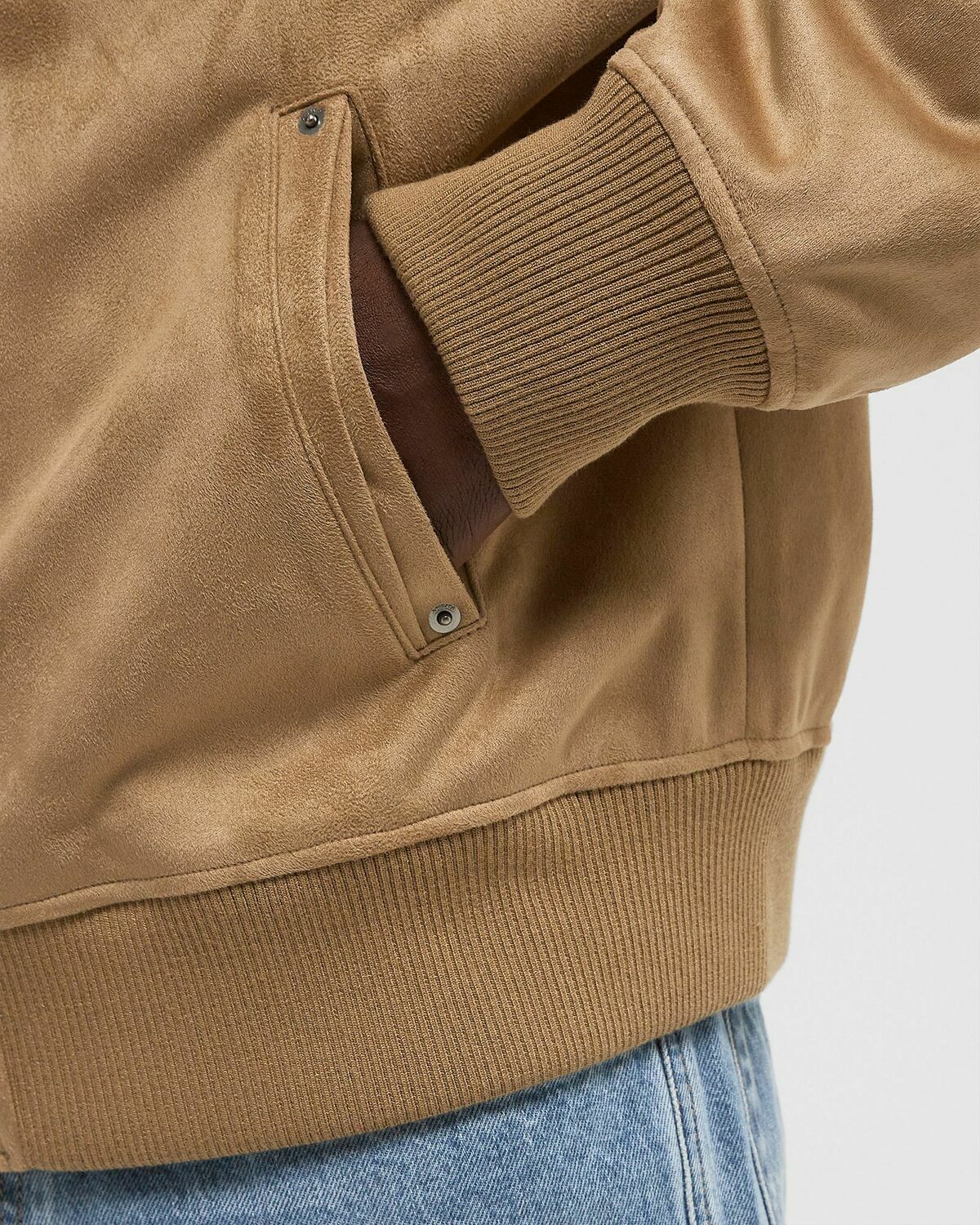 Axel Arigato Archetype Varsity Jacket Brown Mens Bomber Jackets/College Jacket