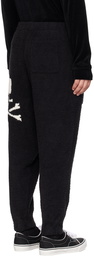 mastermind WORLD Black Jacquard Lounge Pants