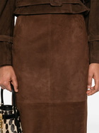 Nour Hammour Suede Skirt