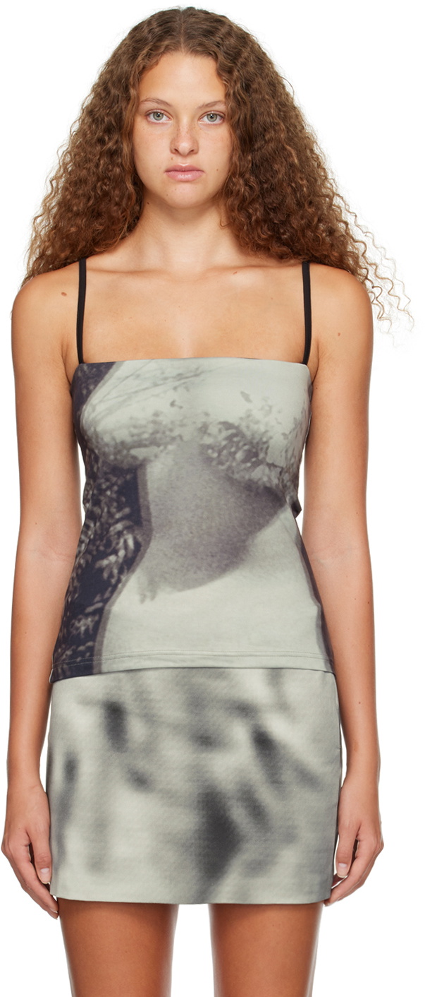 ELLISS Brown Form Tank Top