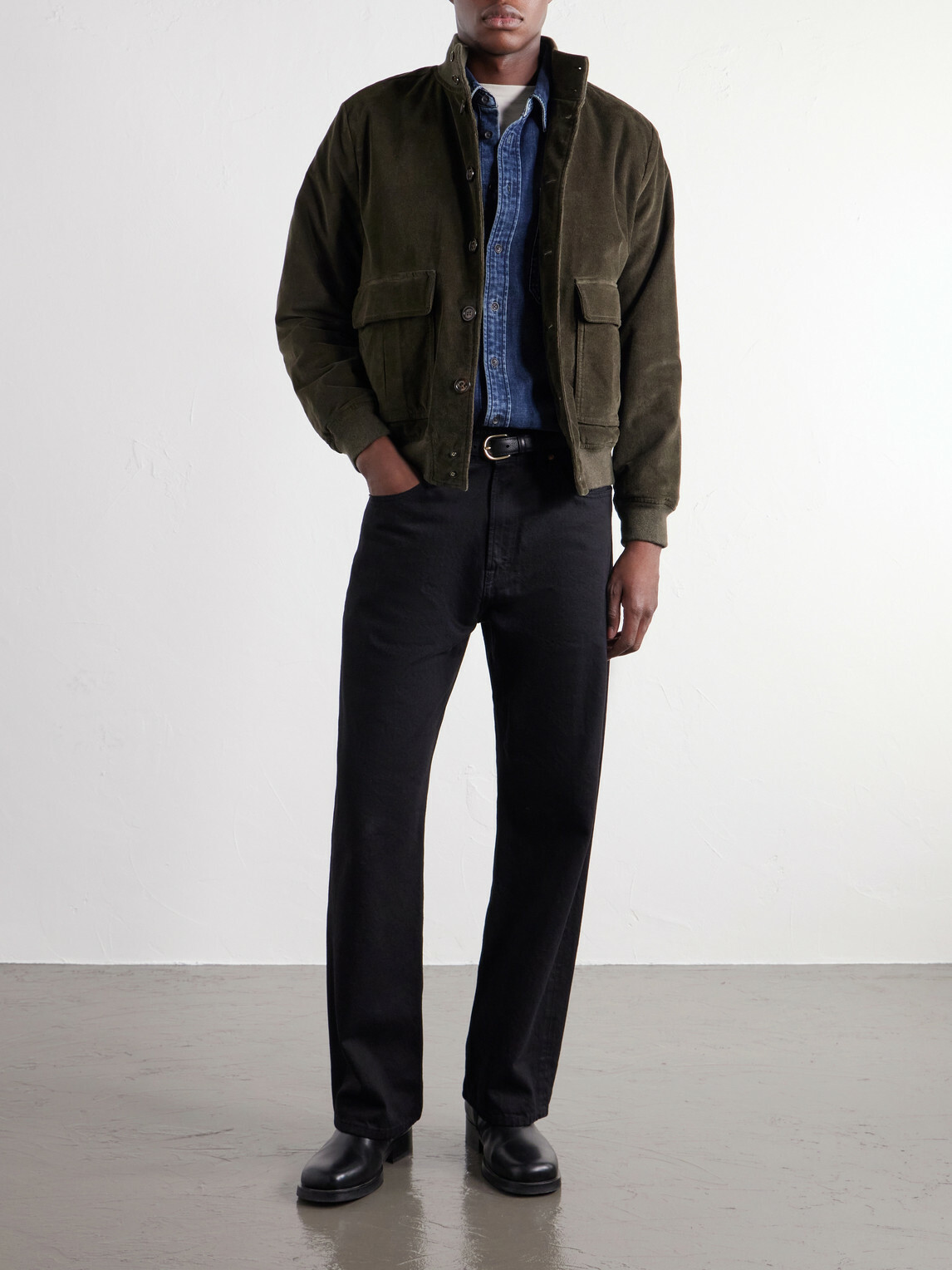 Valstar - Valstarino Cotton-Blend Corduroy Bomber Jacket - Green
