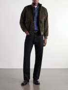 Valstar - Valstarino Cotton-Blend Corduroy Bomber Jacket - Green