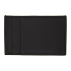 Alexander McQueen Black and Red Logo Print Card Holder