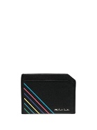 PS PAUL SMITH - Striped Leather Card Case