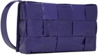 Bottega Veneta Purple Cassette Shoulder Bag