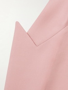 SAINT LAURENT - Slim-Fit Wool and Mohair-Blend Blazer - Pink