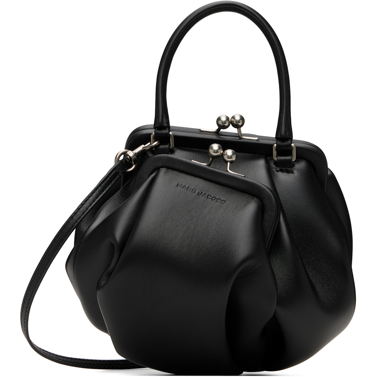 Marc Jacobs Black Wave Kisslock Bag