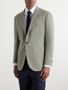 J. Mueser - Waverly Cotton and Linen-Blend Blazer - Green