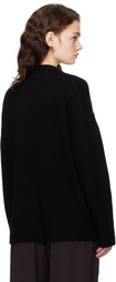 CO Black Boyfriend Crew Neck Sweater