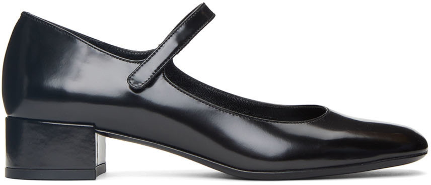 Coach Whitley Mary Jane Ballet Flats - Black Leather - Size 7M