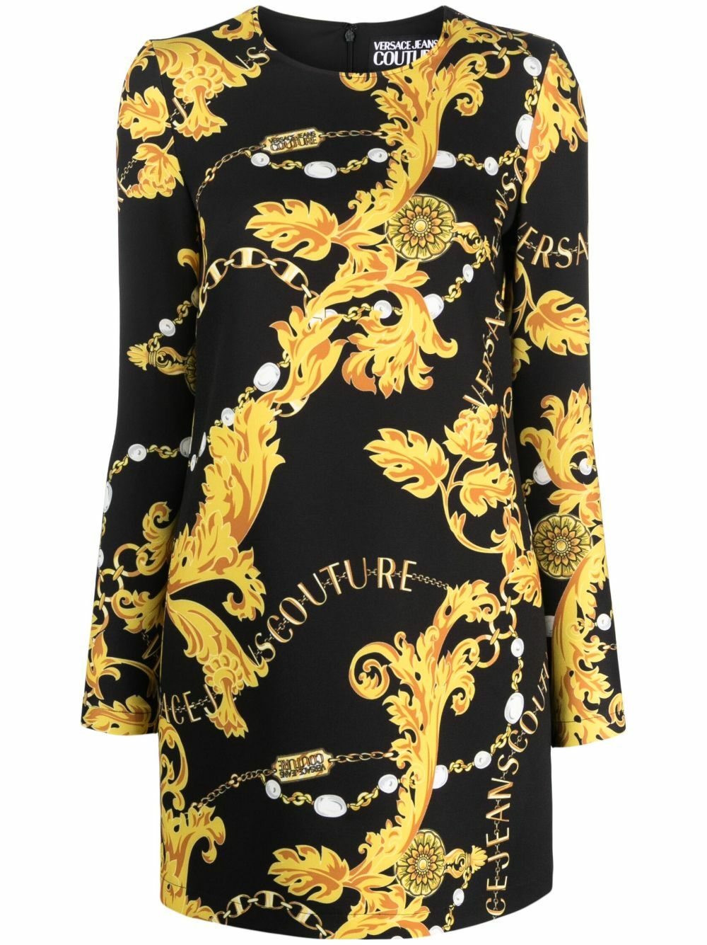 【関税込み】Versace Jeans Couture ミニドレス 関税込み】Versace Jeans Couture ブルー コットン ミニドレス