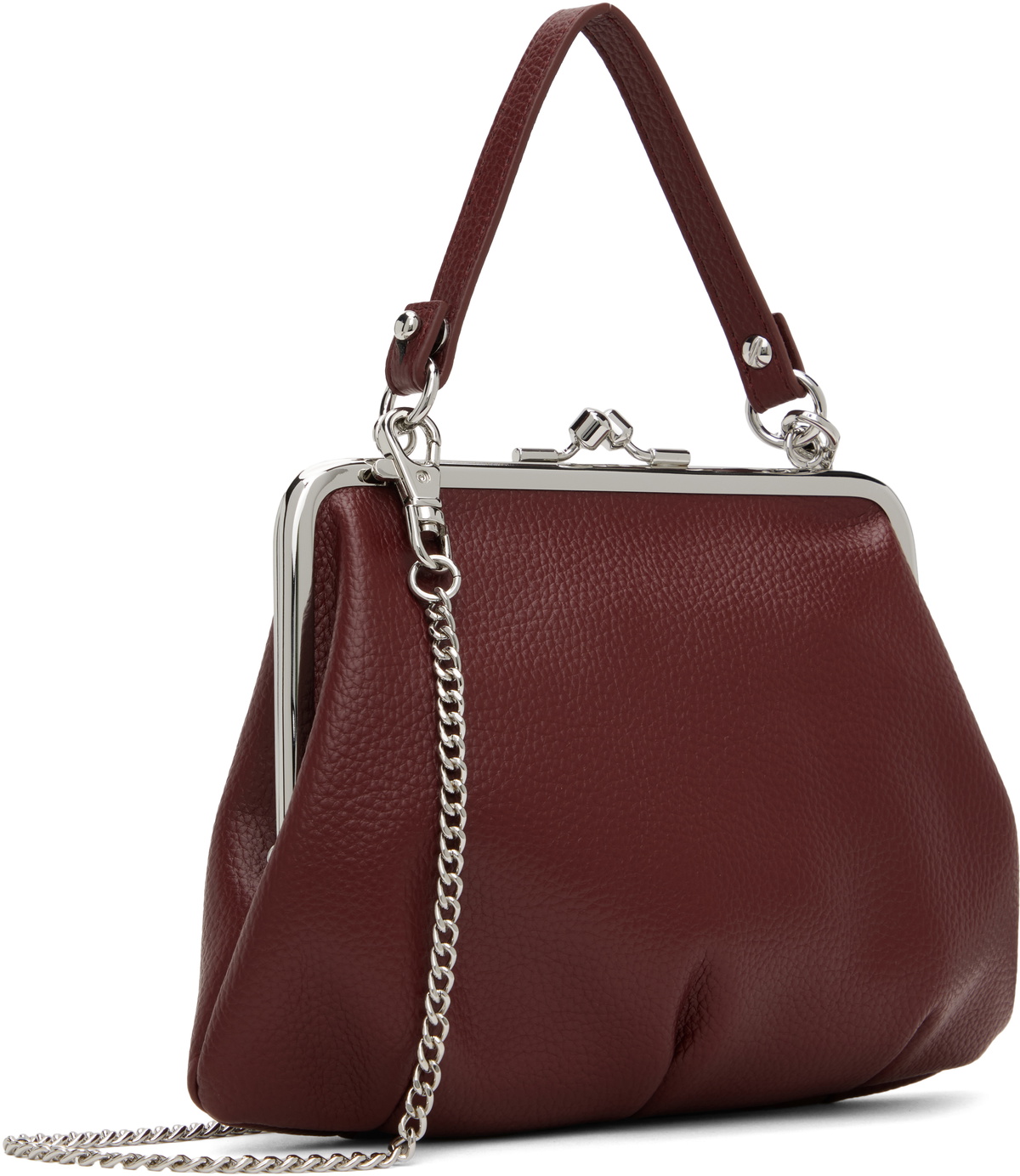 Vivienne Westwood Burgundy Granny Frame Bag Vivienne Westwood