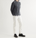 OFFICINE GÉNÉRALE - Clement Garment-Dyed Loopback Cotton-Jersey Sweatshirt - Gray