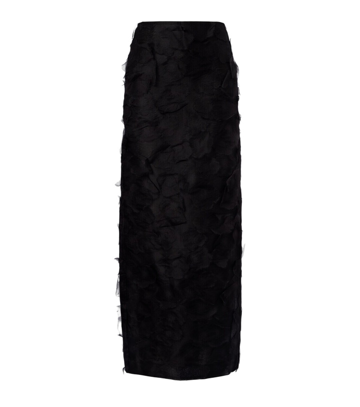 Photo: Max Mara Adepto silk maxi skirt