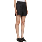 Helmut Lang Black Pull-On Shorts