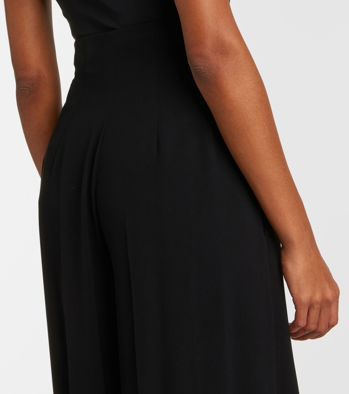 Max Mara Elegante cady wide-leg pants