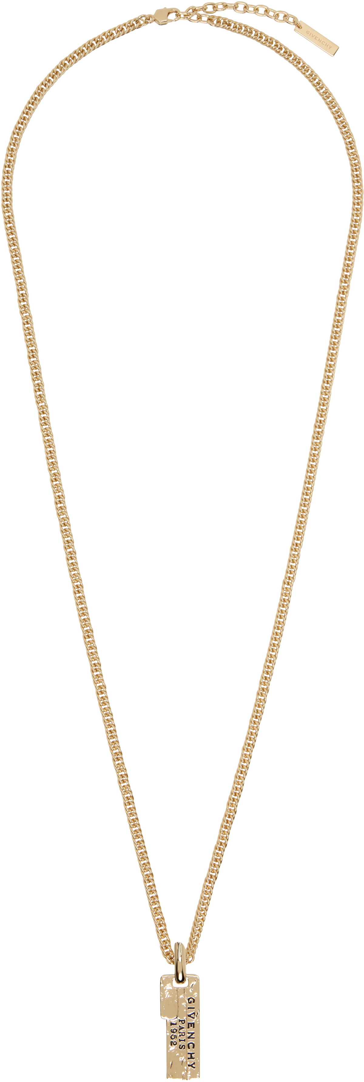 Givenchy 'GIVENCHY' Tape Necklace